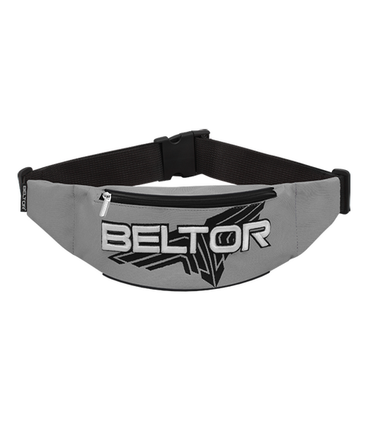 BELTOR BUMBAG / SASZETKA SPORTOWA - NERKA "RAZOR GREY" B0413 *