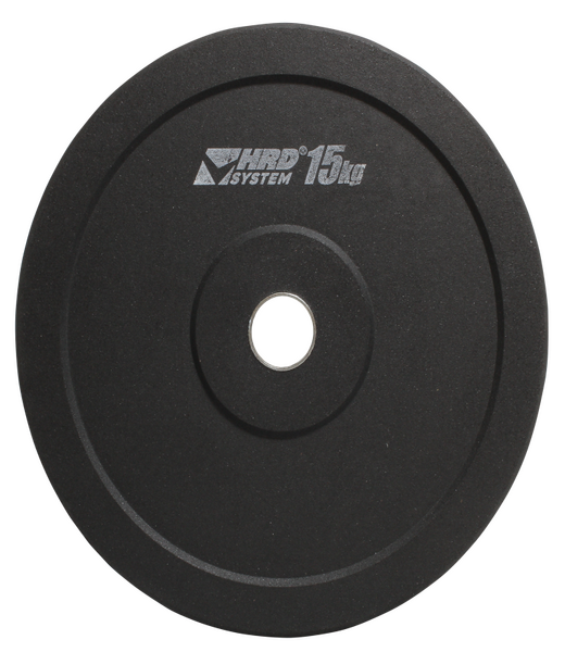 BELTOR HRD SYSTEM LINE OBCIĄŻENIE TRENINGOWE BUMPER - BLACK 15 kg - 50,5 mm H0088