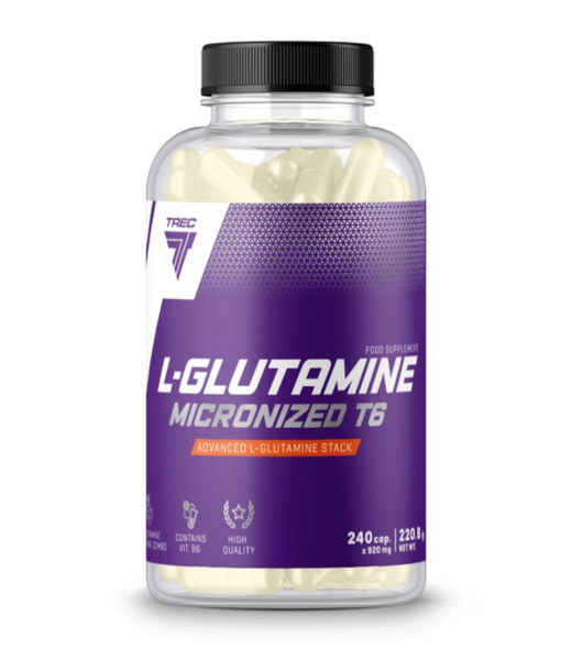 TREC L-GLUTAMINE MICRONIZED T6 240 kaps.