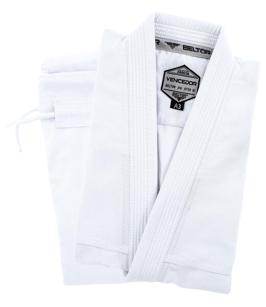 BELTOR BJJ GI / KIMONO "VENCEDOR" GI 380 GSM white/biały A3 B2394
