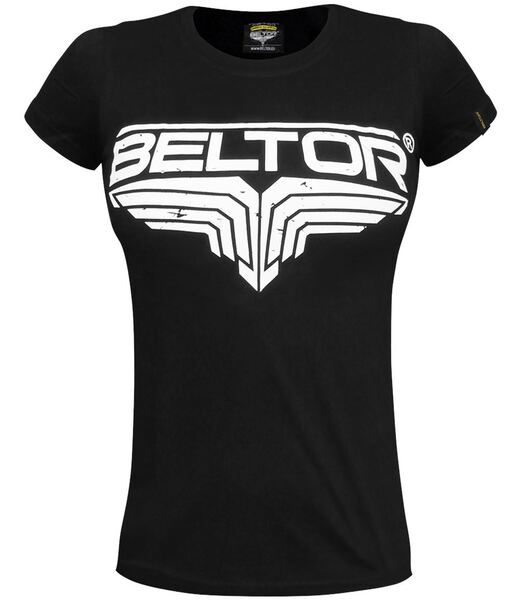 BELTOR BW T-SHIRT GIRL FIGHT BRAND "CLASSIC" czarny/black M B0382 *