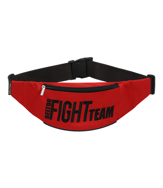 BELTOR BUMBAG / SASZETKA SPORTOWA - NERKA "FIGHT TEAM RED"  B0407 *