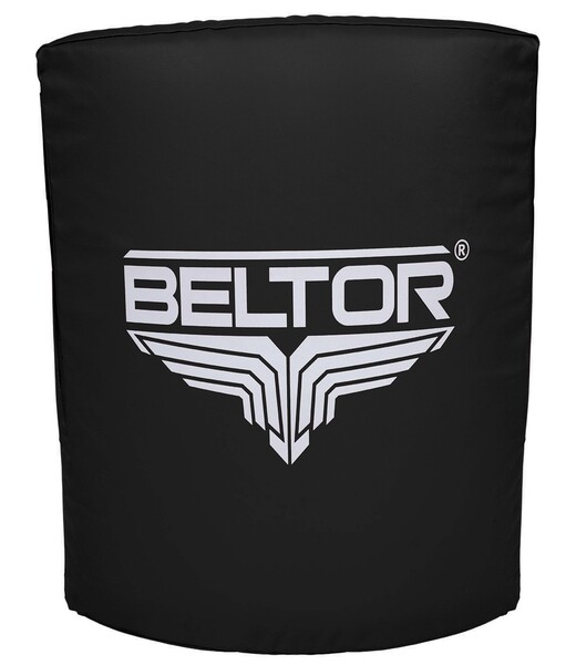 BELTOR TARCZA DUŻA NA SZELKACH PROFILOWANA CZARNA " KAME" 76cm / FULL BODY SHIELD BLACK B1832