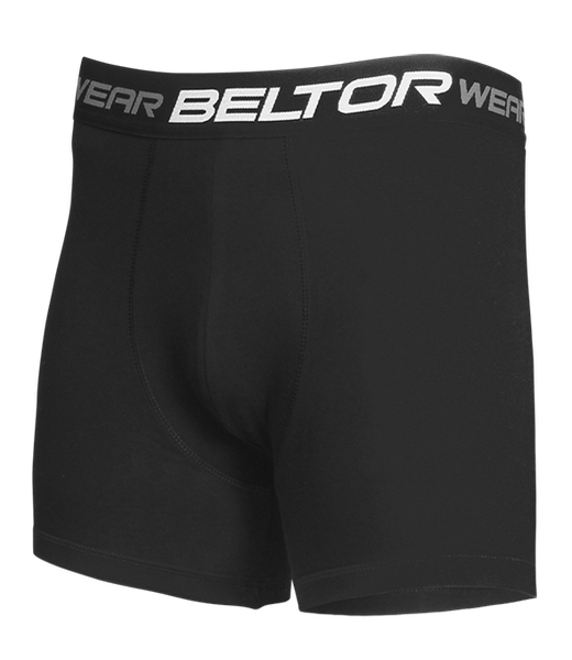 BELTOR BW BOKSERKI MĘSKIE / BOXER SHORTS "01" czarny/black M B0685 *