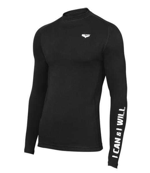 BELTOR BW RASHGUARD LONG SLEEVE "WORKOUT 01"   M  czarny/black B0680 *