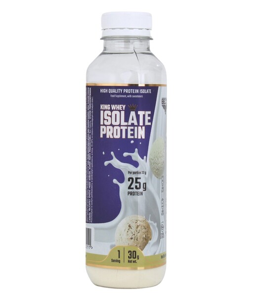 BELTOR KING WHEY ISOLATE PROTEIN   30 g. (PET PL-EN) Vanilla  / Wanilia B1585