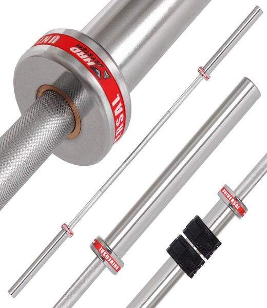 BELTOR HRD SYSTEM LINE GRYF 50mm. OLIMPIJSKI UNIVERSAL 220cm  + ZACISKI QR H0031