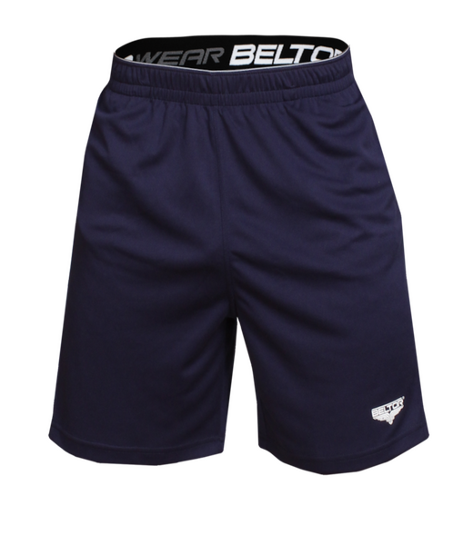 BELTOR BW SPODENKI SHORT PANTS "ATHLETICS" granatowy/navy blue L B1053 *