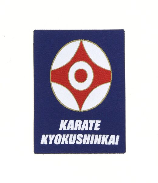 BELTOR NASZYWKA KARATE KYOKUSHINKAI + KANKU HAFT HD na Kimono Karate 70mm x 60mm BELTOR28, KOLOR 2, B2240