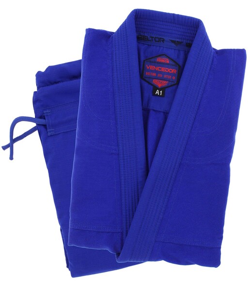 BELTOR BJJ GI / KIMONO "VENCEDOR" GI 380 GSM blue/niebieski A1 B2396