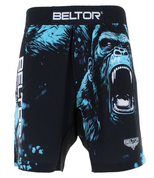 BELTOR SPODENKI TRENINGOWE / TRAINING SHORTS "GORILLA 01" black/czarny XXL B2346
