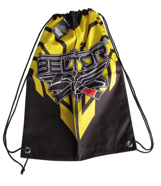 BELTOR BJJ GI BAG / WOREK black/yellow - czarny/żółty B1242 *