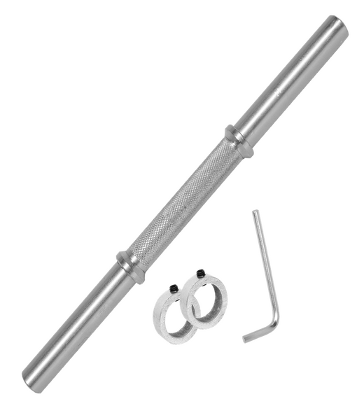 BELTOR HRD SYSTEM GRYF 28mm PROSTY 46 cm / RYFLOWANY - GŁADKI Z ZACISKAMI + KLUCZYK H0135