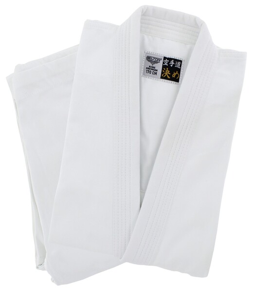 BELTOR KARATE KIMONO / KARATE GI "KIME PREMIUM" white/biały 12oz/14oz 170cm B2363