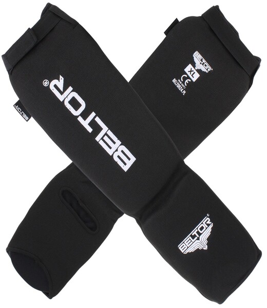 BELTOR OCHRANIACZE GOLENI I ŚRÓDSTOPIA / SHIN INSTEP GUARDS "DEFENDER"  czarny/black  XL  B1913