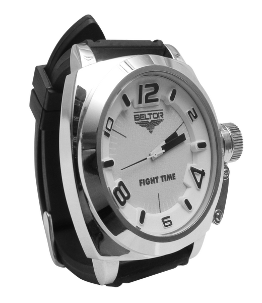 BELTOR ZEGAREK NA RĘKĘ QUARTZ - BIAŁA TARCZA / QUARTZ WATCH - WHITE DIAL - ZQTIM-166/3 B0632