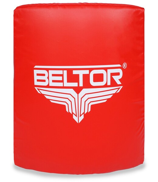 BELTOR TARCZA DUŻA NA SZELKACH PROFILOWANA CZERWONA " KAME" 76cm / FULL BODY SHIELD RED B1832