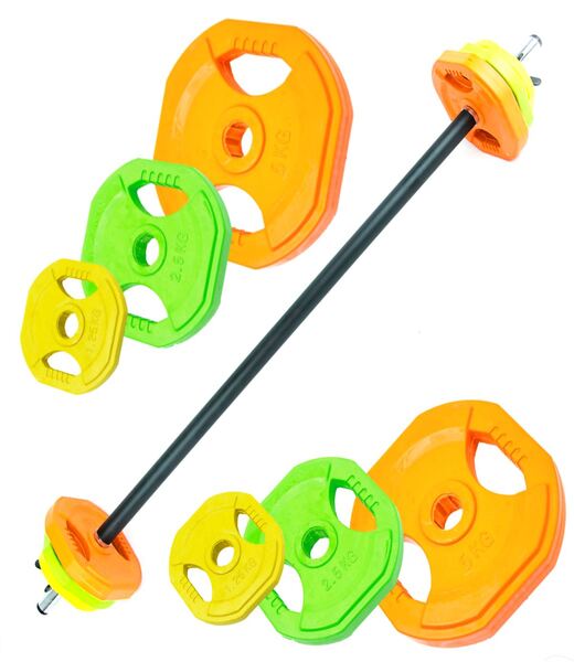 BELTOR HRD SYSTEM Zestaw Cardio " Body Pump Set - Zestaw 20 kg " Platinum Fitness H0245