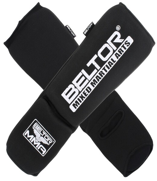 BELTOR OCHRANIACZE GOLENI I ŚRÓDSTOPIA / SHIN INSTEP GUARDS "FLEX" czarny/black L B0128