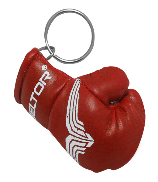 BELTOR BRELOK RĘKAWICA BOKSERSKA / BOXING GLOVE KEYCHAIN - czerwony/red B0180