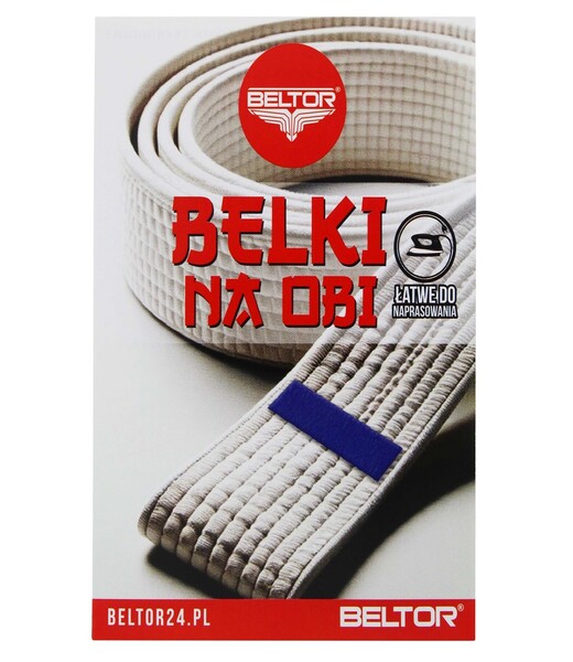 BELTOR BELKA PAGON NA PAS DO KIMONA "KYU OBI" niebieski - blue 10x35mm B2632