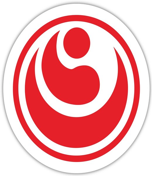 BELTOR KARATE MAGNES / KARATE MAGNET "KOKORO" 60x60mm  B4004