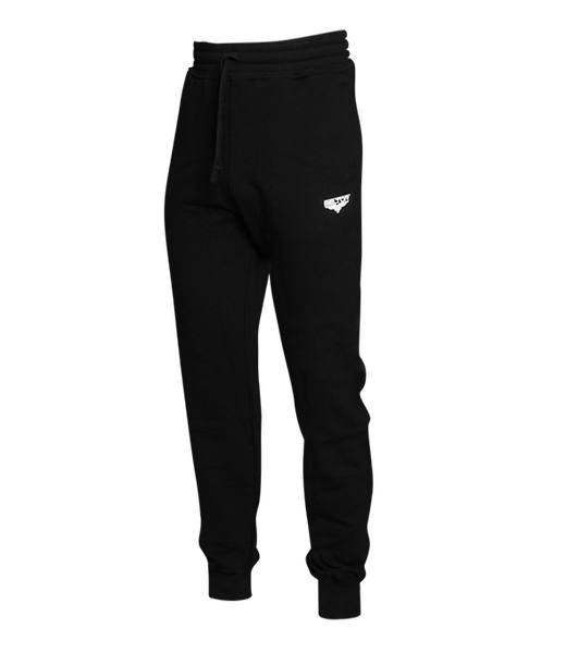 BELTOR BW SPODNIE DRESOWE / SWEATPANTS "HAWK" M czarny/black B0386 *