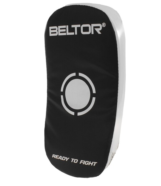BELTOR TARCZA TAJSKA PROFILOWANA PAO - PLAVIL / THAI SHIELD "TECO" 40x20x10cm - czarno-biały/black-white B2237