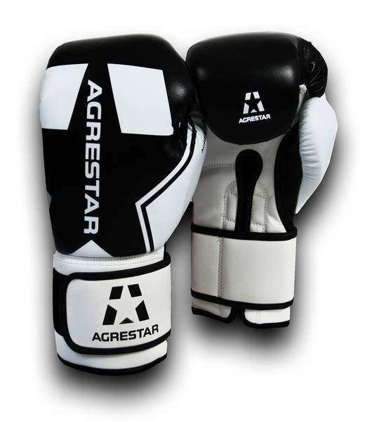 AGRESTAR RĘKAWICE BOKSERSKIE ULTIMATE białe / white 10oz A0015