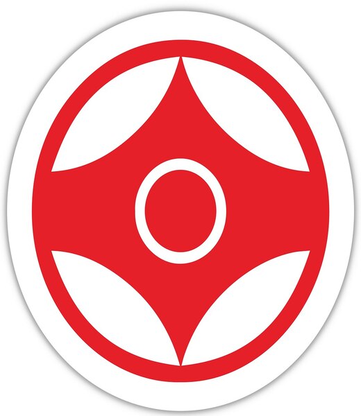 BELTOR KARATE MAGNES / KARATE MAGNET "KANKU" 60x60mm B4008