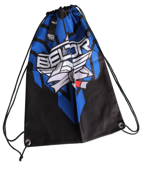 BELTOR BJJ GI BAG / WOREK black/blue - czarny/niebieski B1243 *
