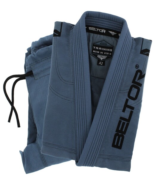 BELTOR BJJ GI / KIMONO "TRAINING" GI 450 GSM grey/szary A2 B2405