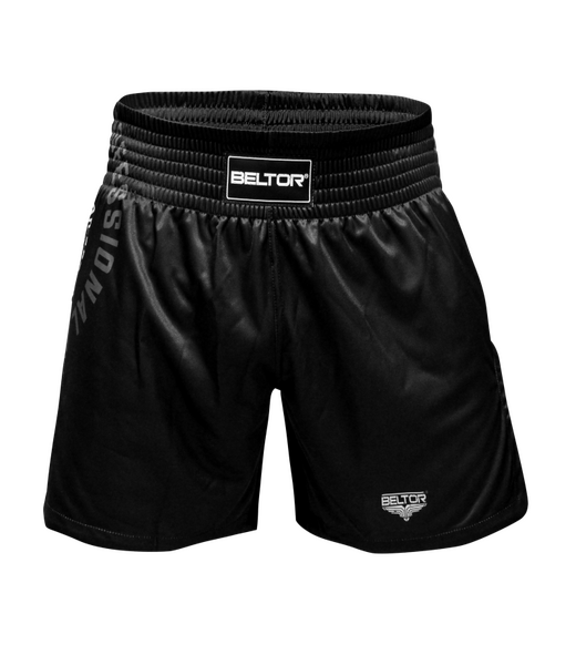 BELTOR BW SPODENKI / SHORTS K-1 KICKBOXING czarny/black XL B1273 *