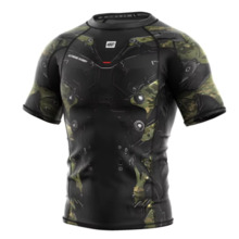 Extreme Hobby men's short sleeve rashguard | IRON FORCE - Camo