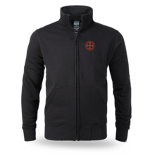 Dobermans Aggressive &quot;THORS CROSS BCZ386&quot; Zip-Up Sweatshirt - Black