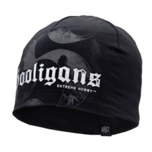 Czapka jesień-zima Extreme Hobby "HOOLIGANS 2025" - czarny