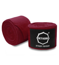 Octagon boxing wrap bandages 3 m - maroon