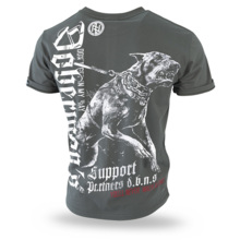 Dobermans Aggressive T-shirt &quot;Dobermans Support TS220&quot; - khaki
