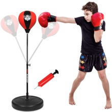 Gruszka bokserska dla dzieci BUSHIDO DBX PRO 72-102 cm - czerwona 