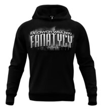 Hoodie &quot;Strong Impressions Fanatics&quot; Street Clothing - black