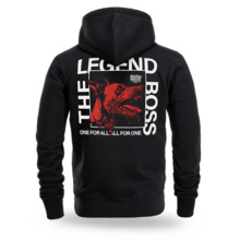 Dobermans Aggressive &quot;THE LEGEND BOSS BZ382&quot; Zip-Up Hoodie - Black