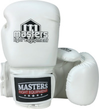 Rękawice bokserskie MASTERS RPU-WHITE 