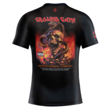 Rashguard GROUND GAME "INFERNO" krótki rękaw