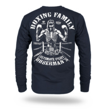 Longsleeve Dobermans Aggressive "BOXING FAMILY" LS361 - granatowy