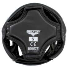 Kask bokserski treningowy ochraniacz głowy GUARDIAN Beltor - czarno/biały