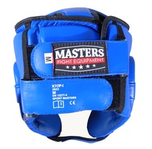 Kask bokserski ochraniacz głowy Masters MASTERS - KTOP-1 - niebieski