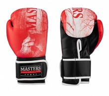Rękawice bokserskie Masters RPU-MT - czerwone