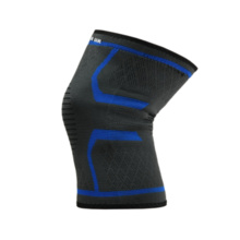 Ściągacz na kolano Ground Game "Classic" - czarno-niebieski