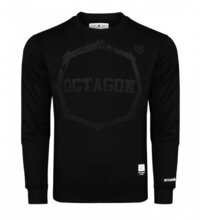 Bluza Octagon Logo Smash duże - czarno/czarna