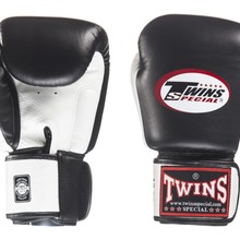 Rękawice bokserskie TWINS SPECIAL BGVL-3T (black/white palm)  "K"